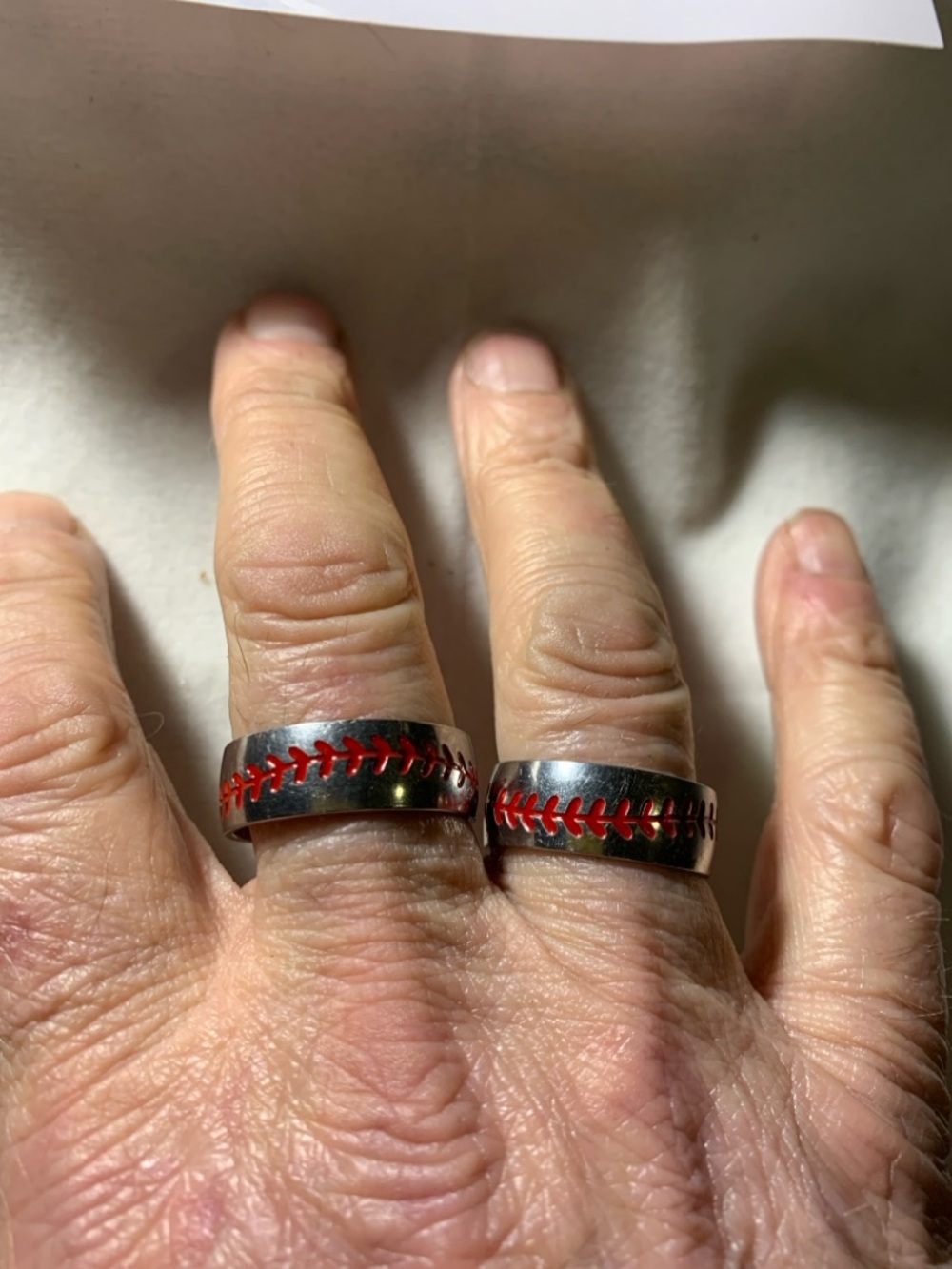 Mens Size 11 Baseball Ring - Picture 4 of 8